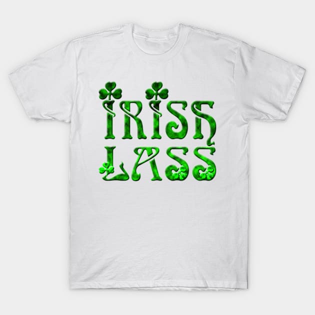 Irish Lass T-Shirt by Izmet